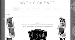 Desktop Screenshot of mythicsilence.com
